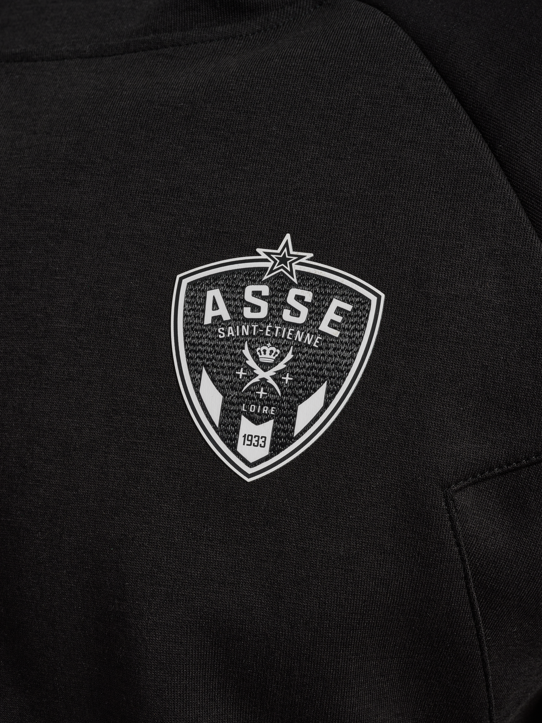 Sweat capuche présentation noir 2024-2025
