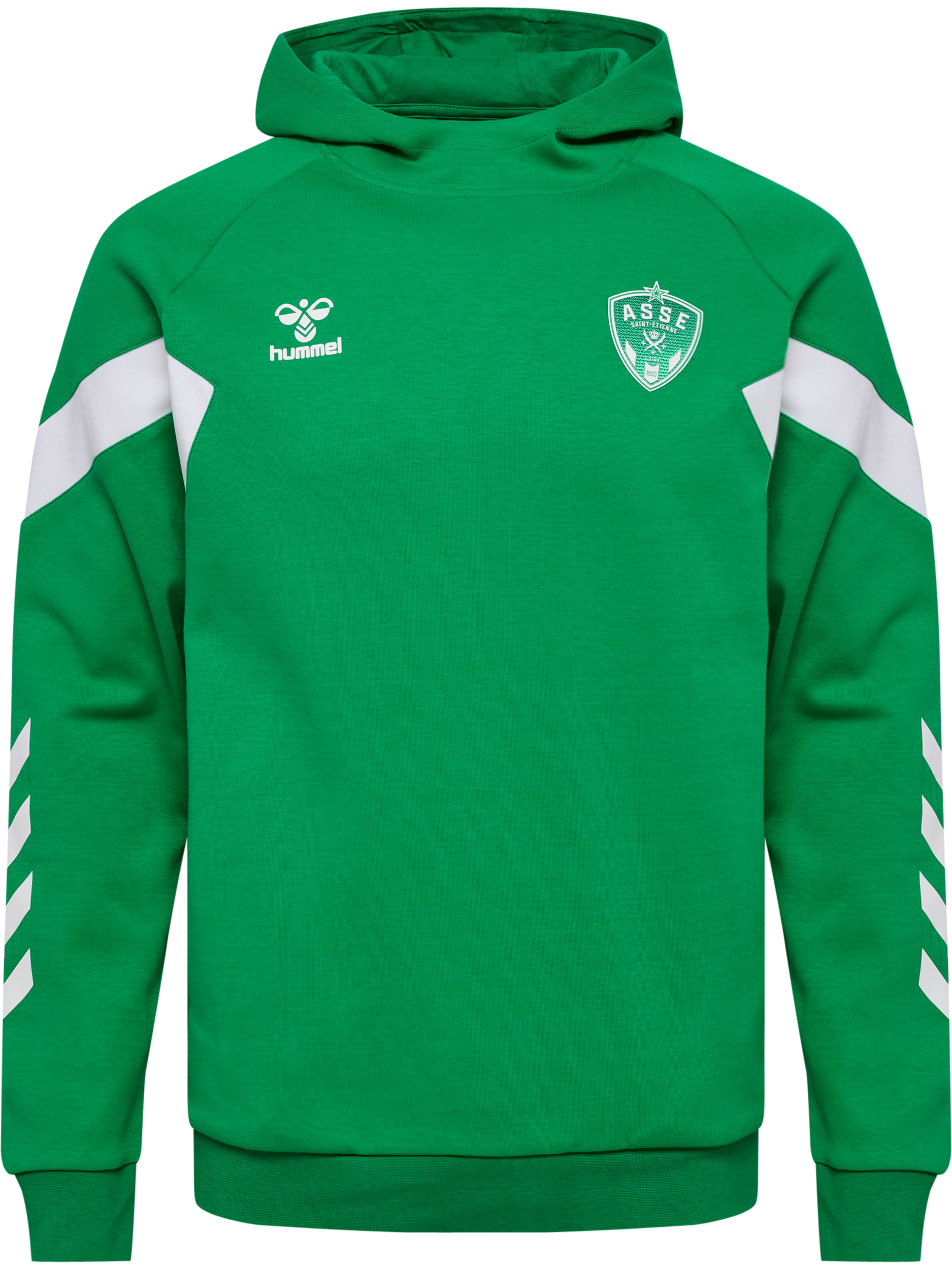 Sweat capuche présentation vert 2024-2025