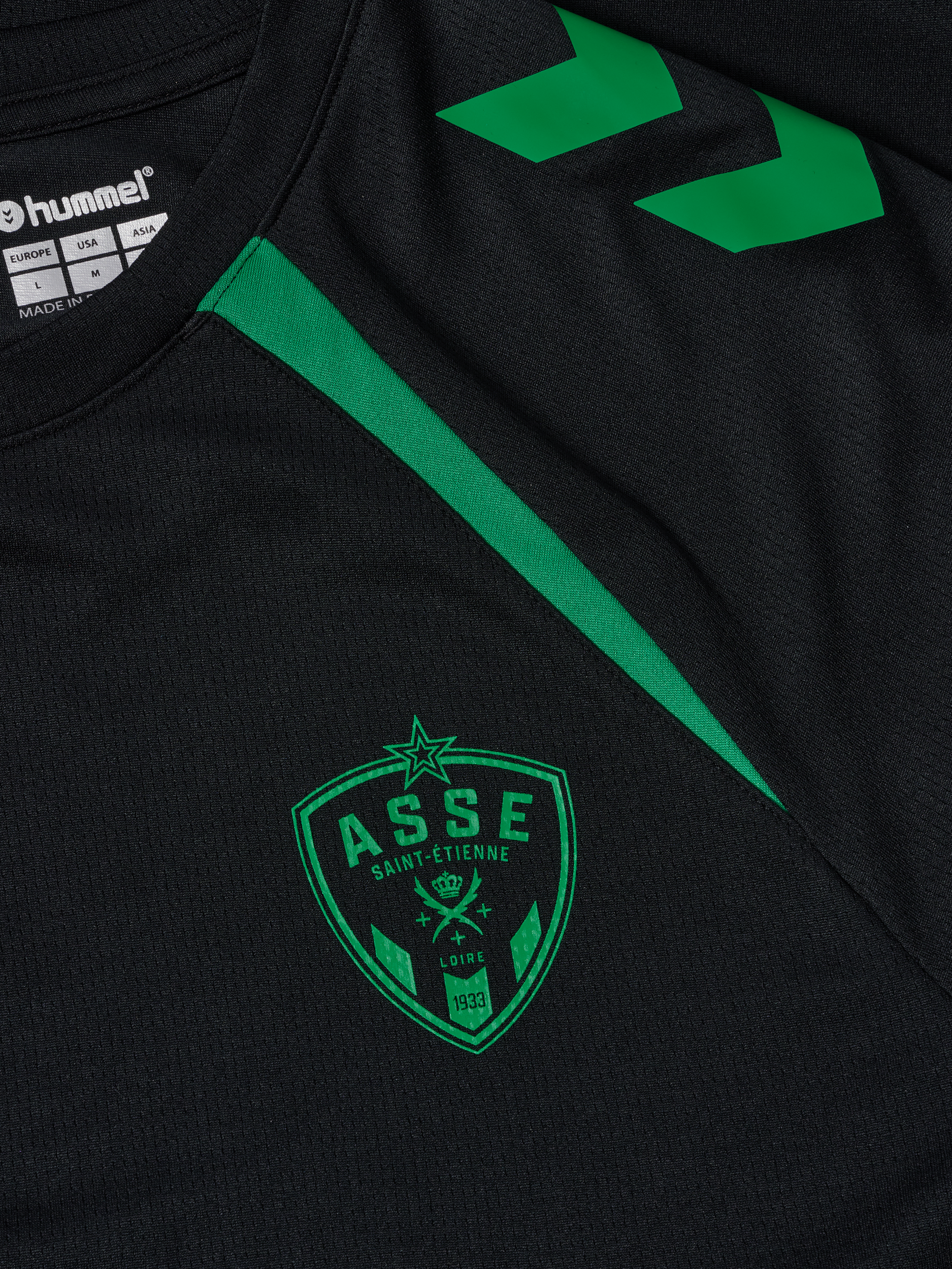 Maillot entraînement noir 2025-2026