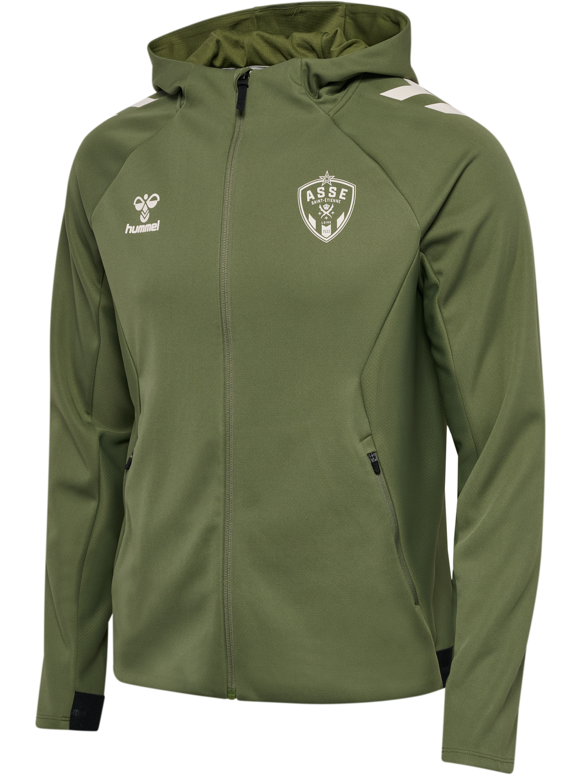 Veste zippée présentation kaki 2025-2026