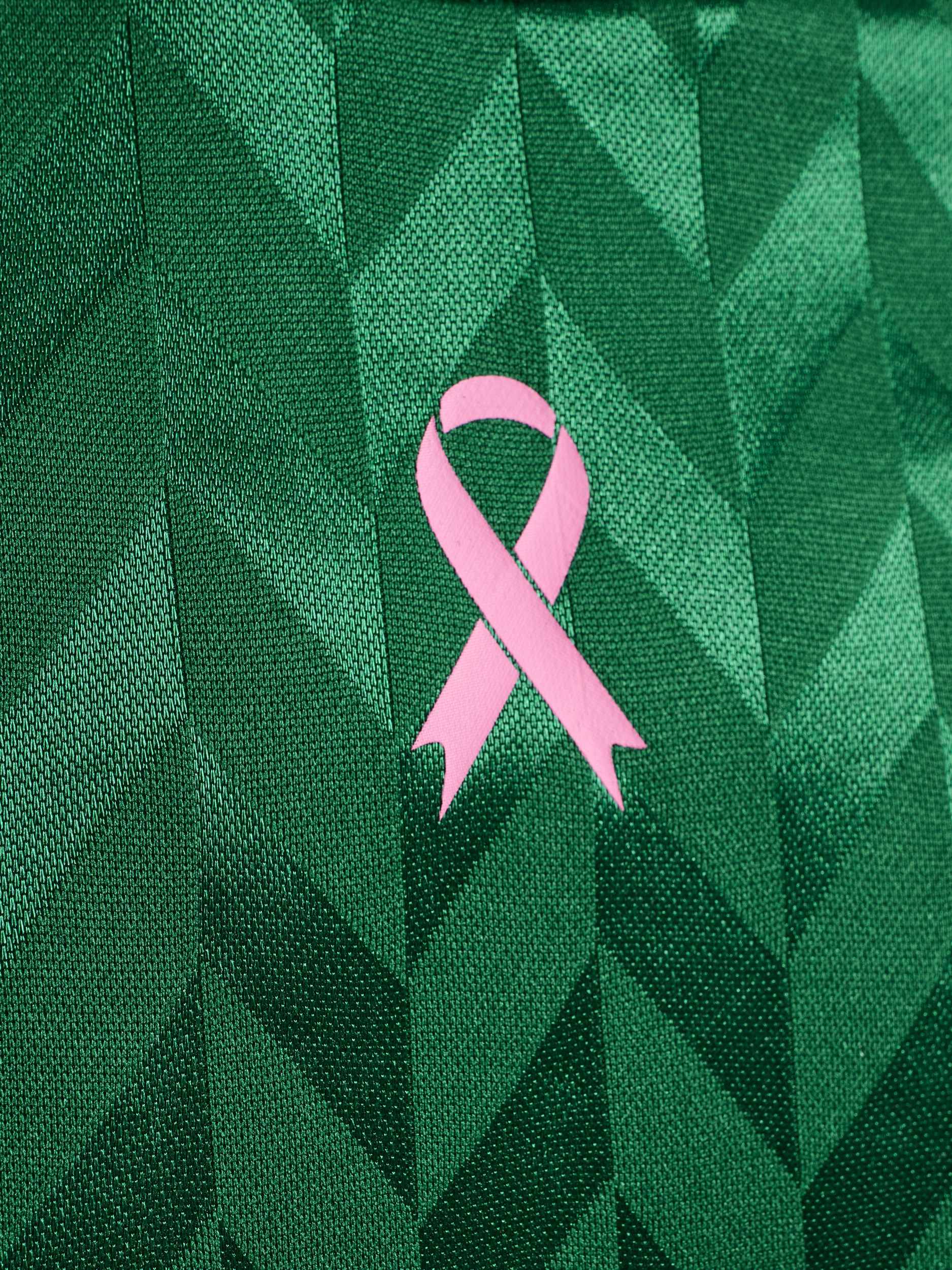 Maillot VERT "octobre rose" 2025-2026