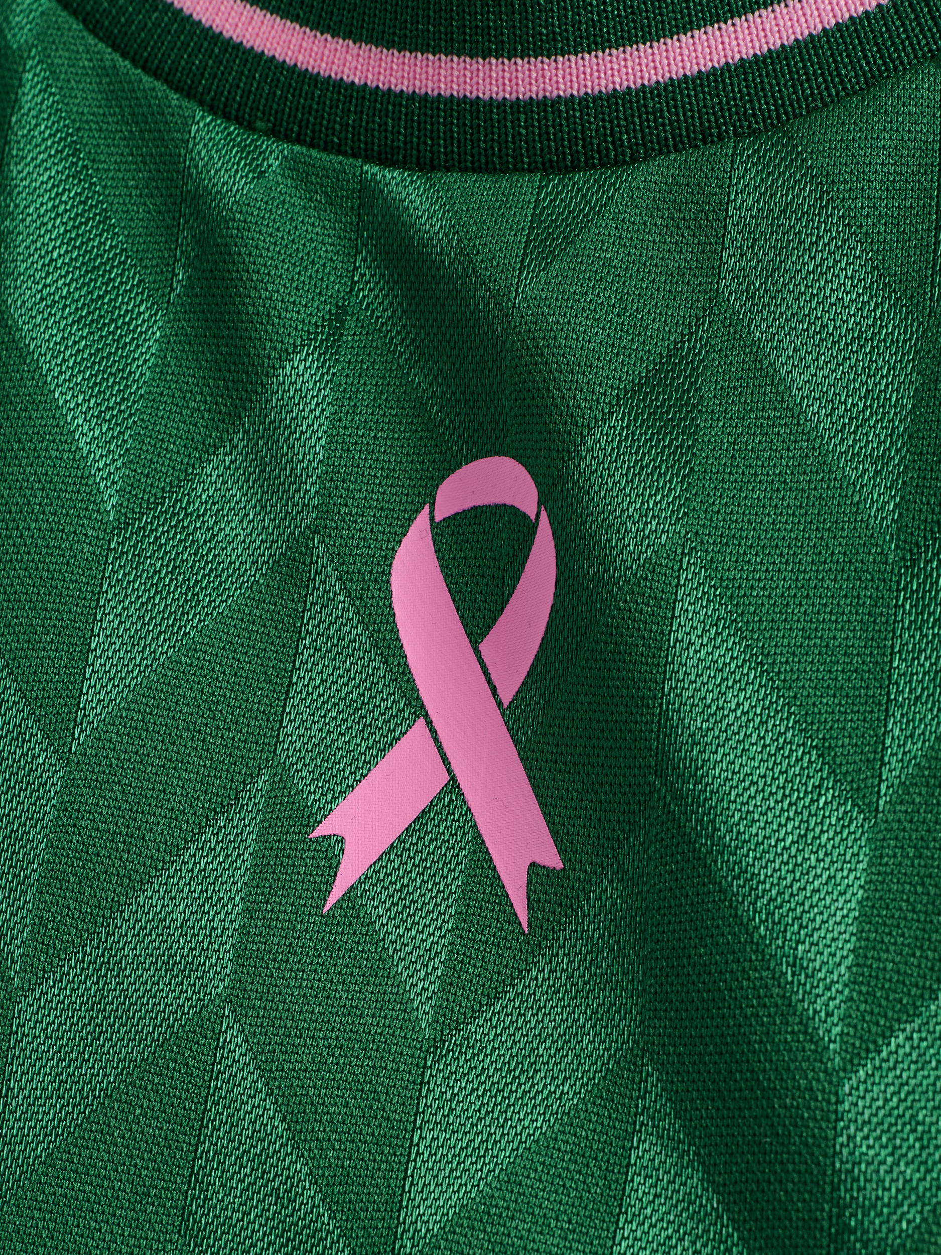 Maillot femme VERT "octobre rose" 2025-2026