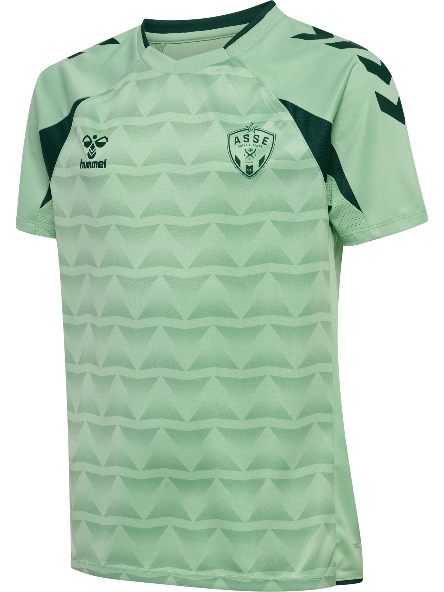 Maillot entraînement enfant vert clair 2026-2027
