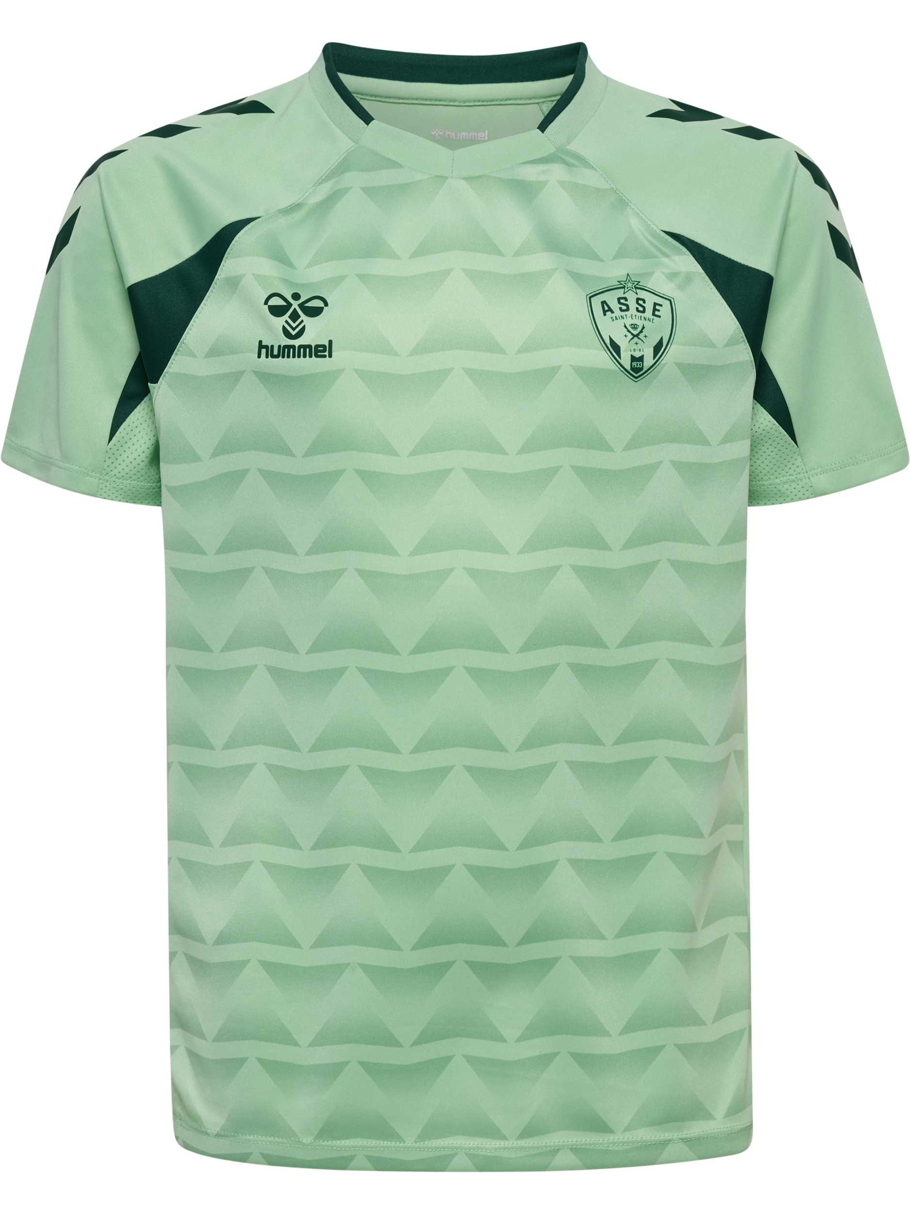 Maillot entraînement enfant vert clair 2026-2027