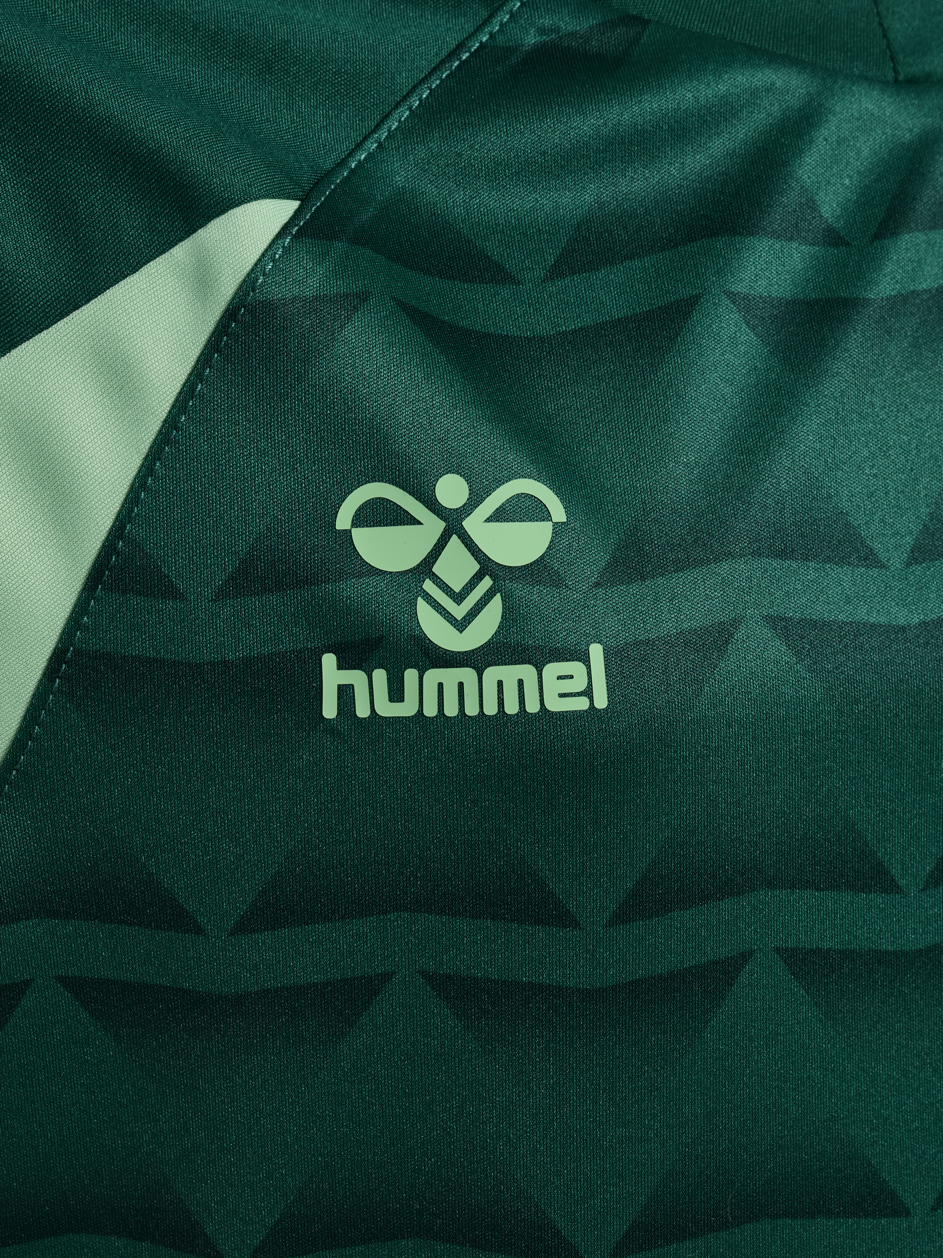 Maillot entraînement enfant vert foncé 2026-2027
