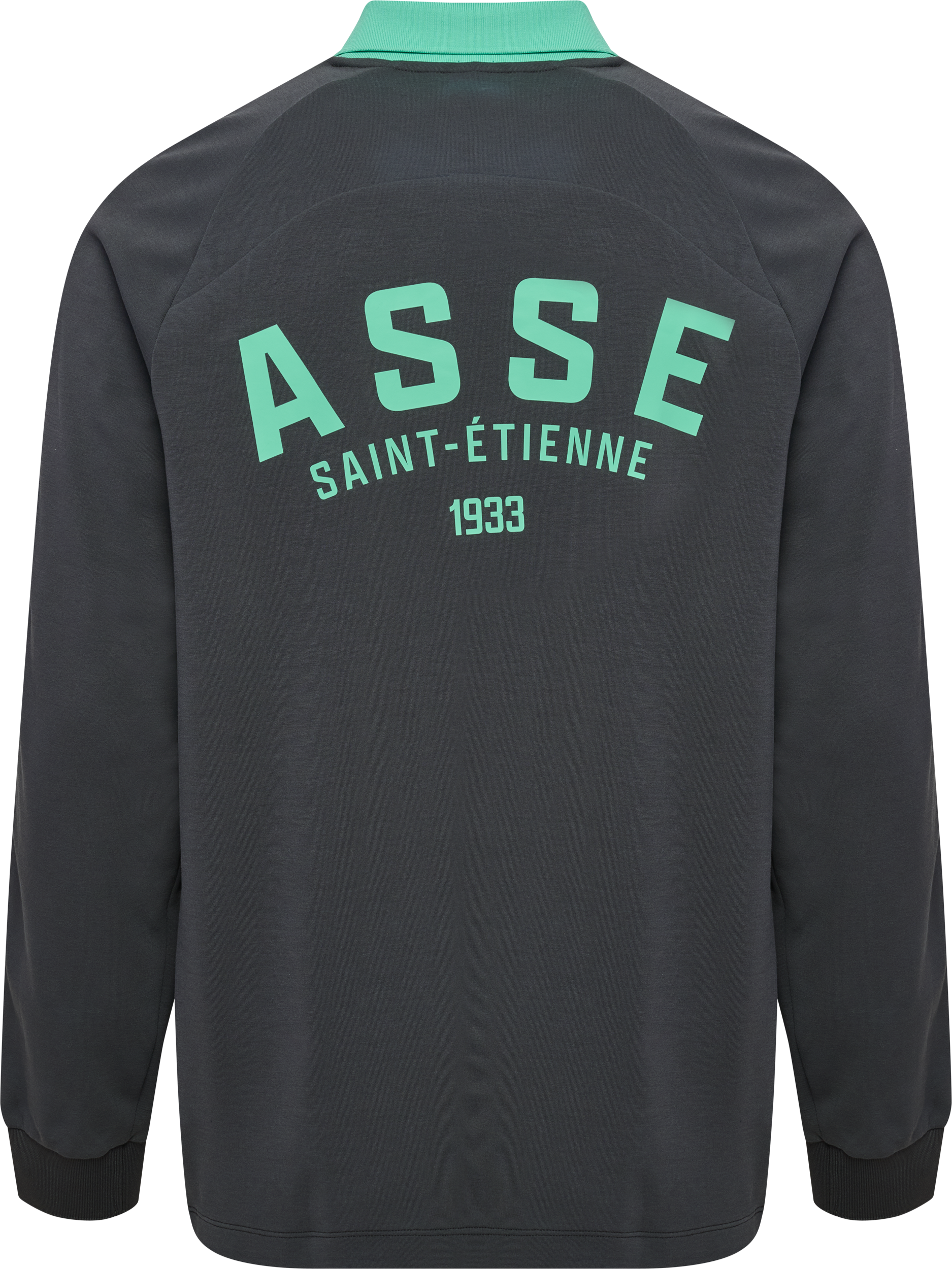 Polo présentation manches longues anthracite 2026-2027