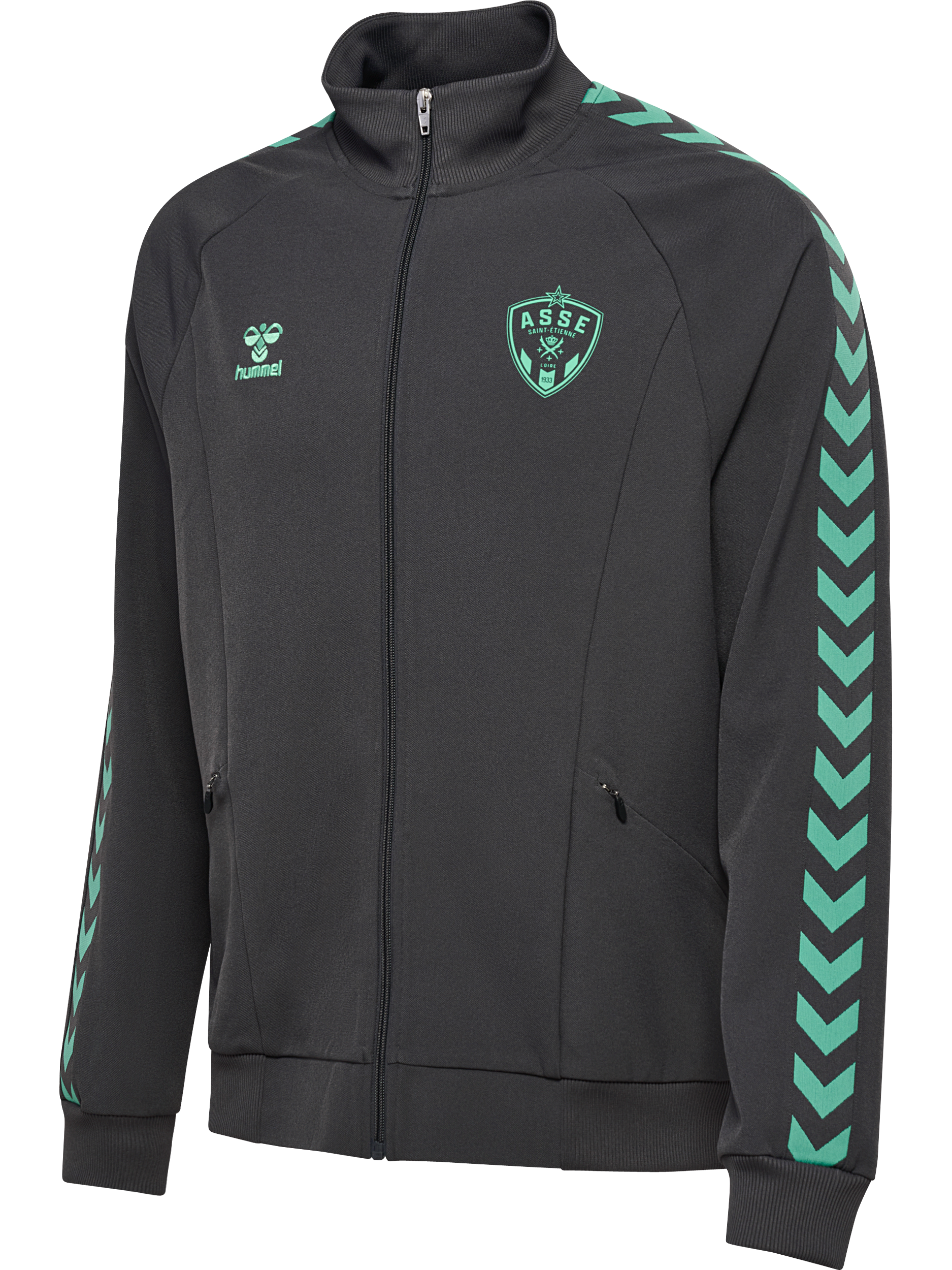 Veste présentation zippée anthracite 2026-2027