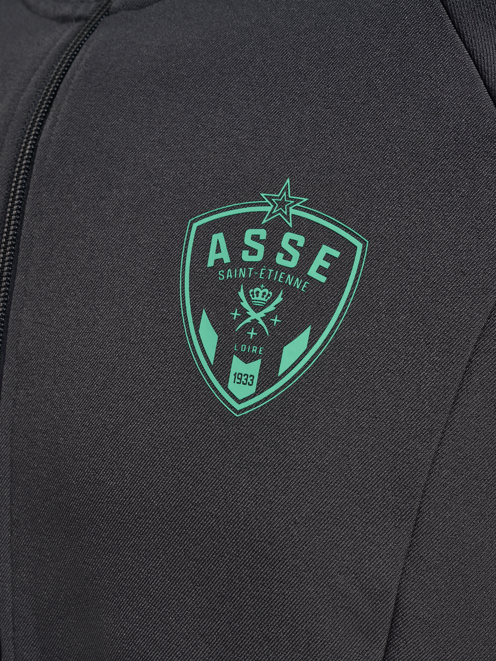 Veste présentation zippée anthracite 2026-2027
