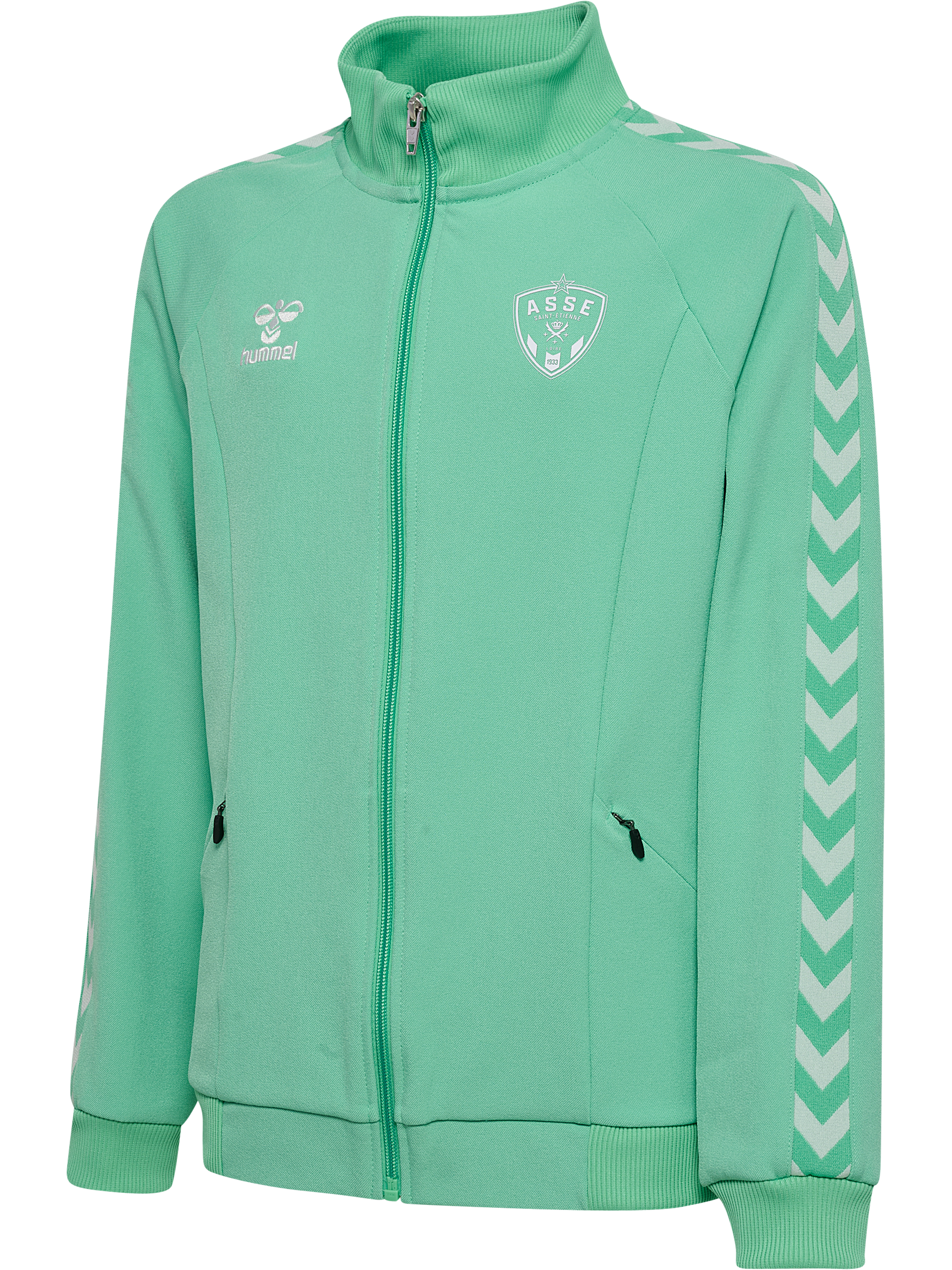 Veste présentation zippée enfant menthe 2026-2027