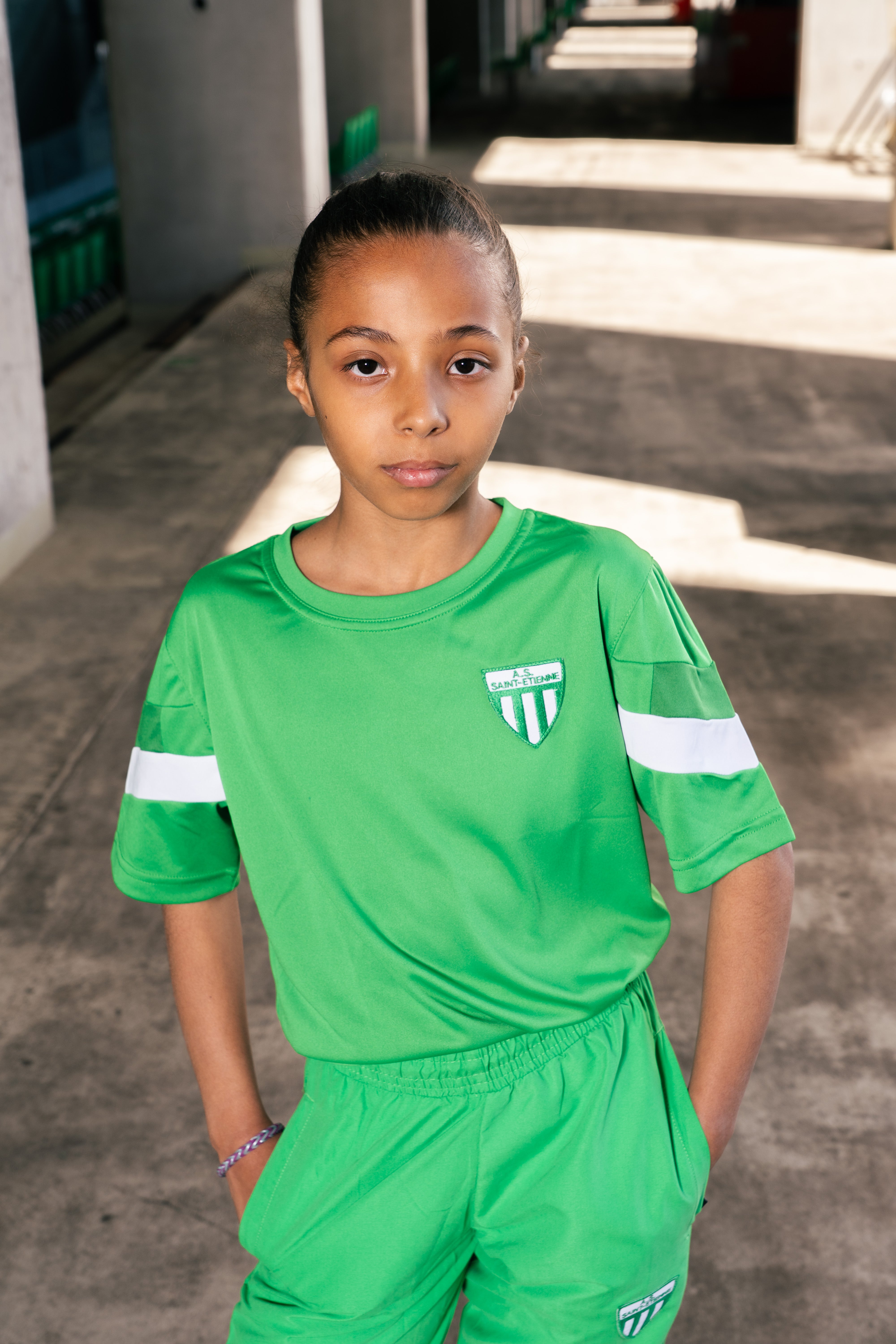 Tee-shirt enfant héritage vert