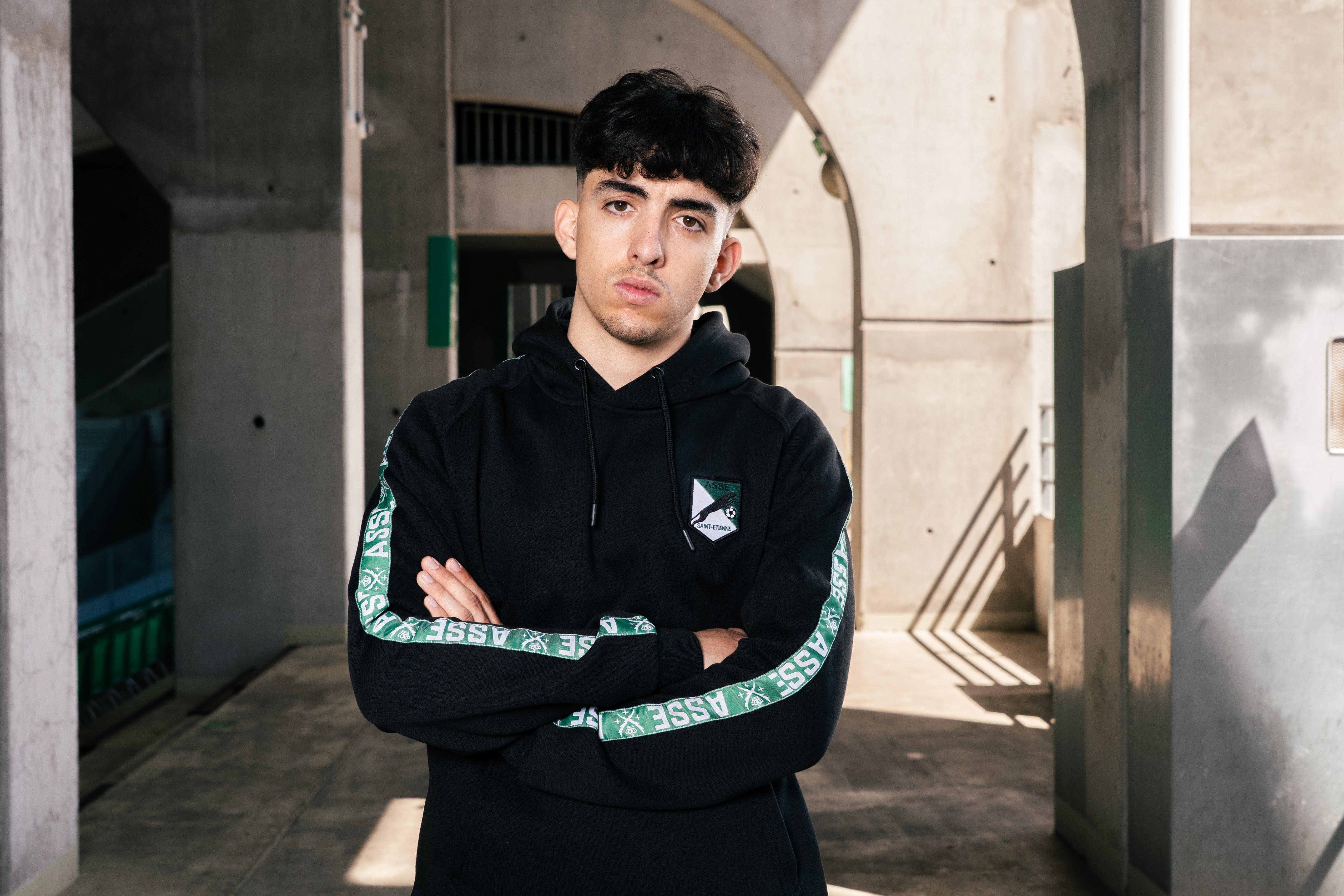 Sweat capuche héritage noir