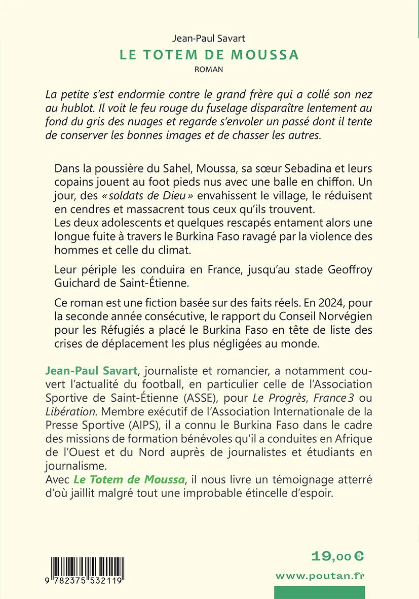 Livre Le Totem de Moussa