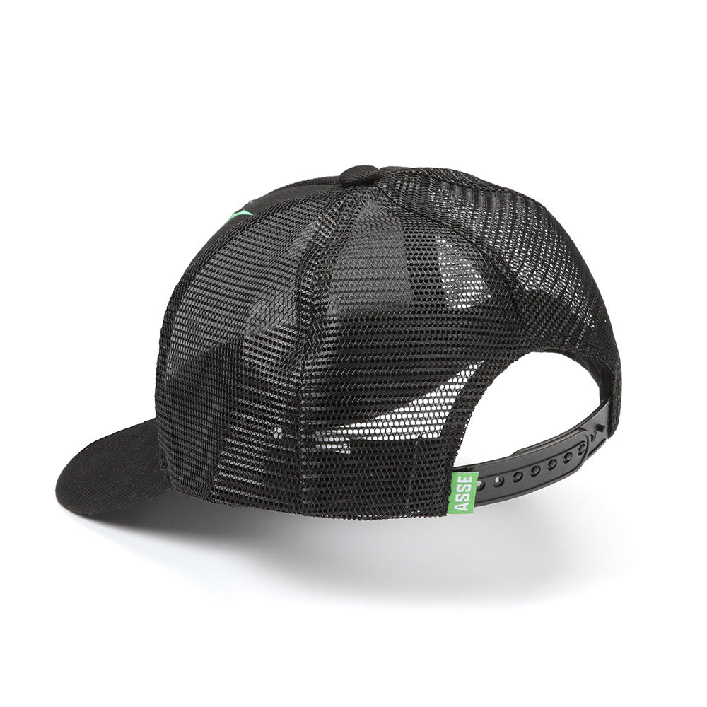 Casquette noire griffe ASSE