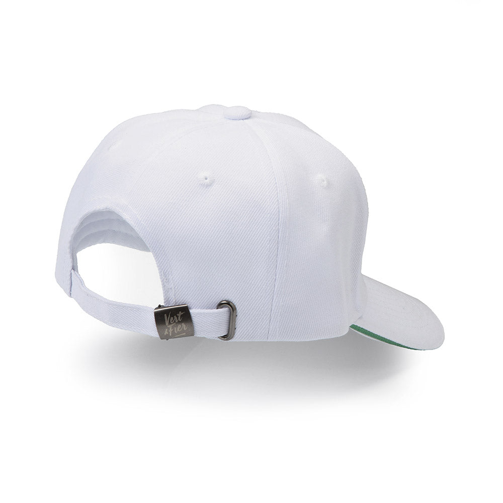 Casquette blanche logo