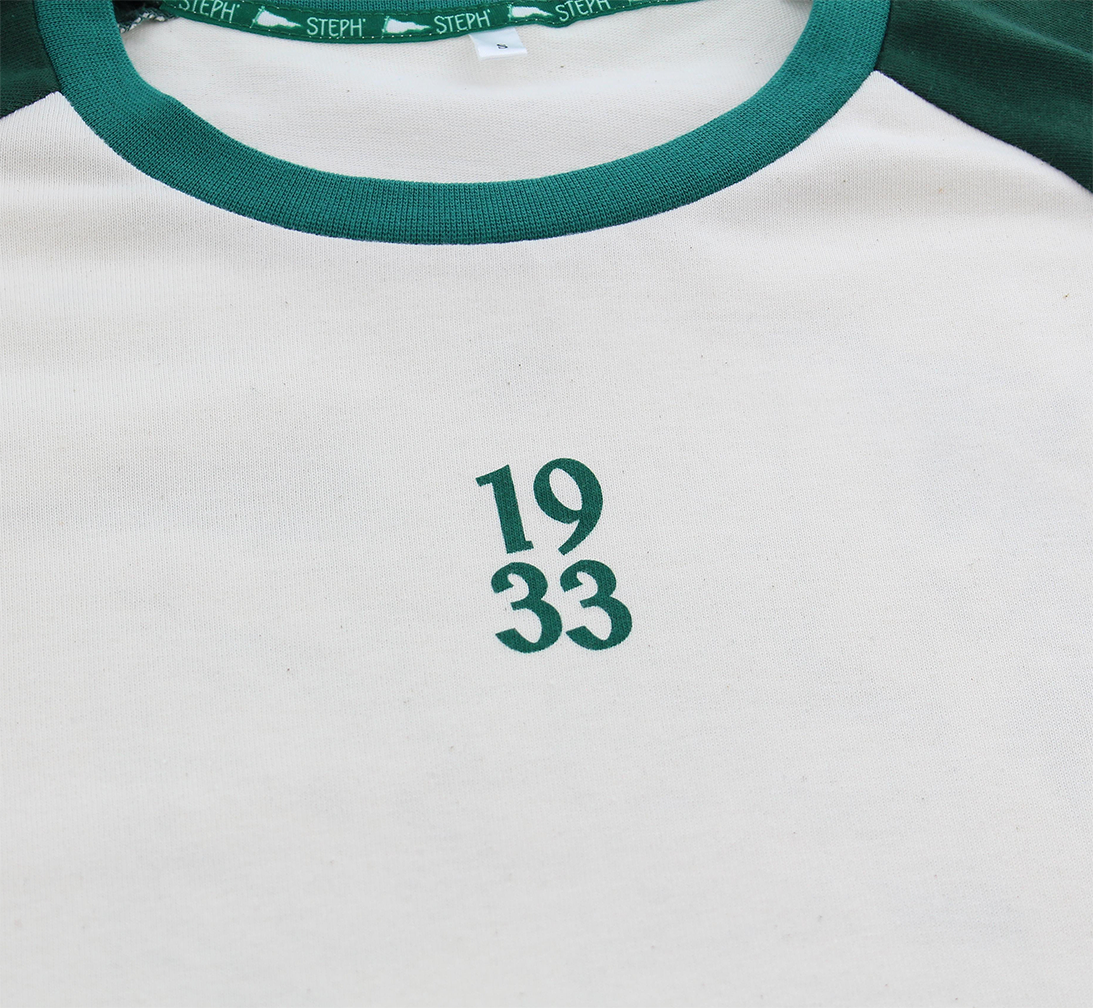 Tee-shirt STEPH' manches longues vertes