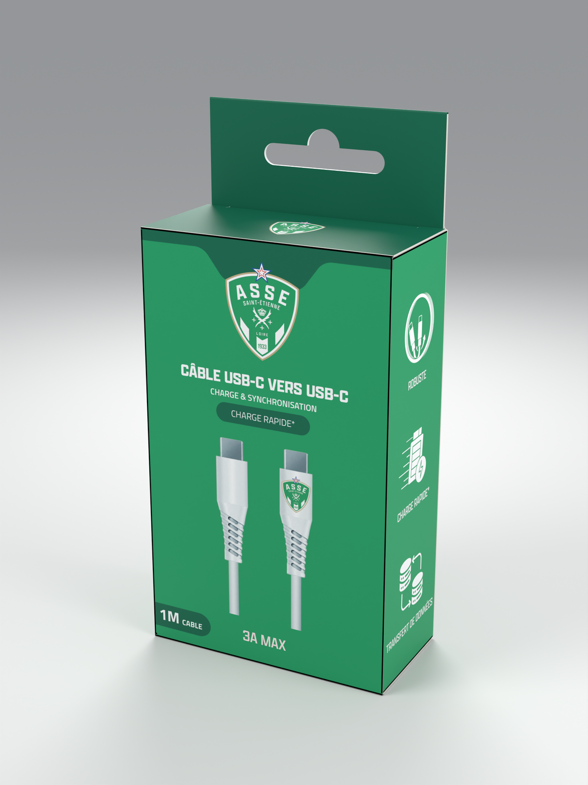 Câble USB-C vers USB-C 1m