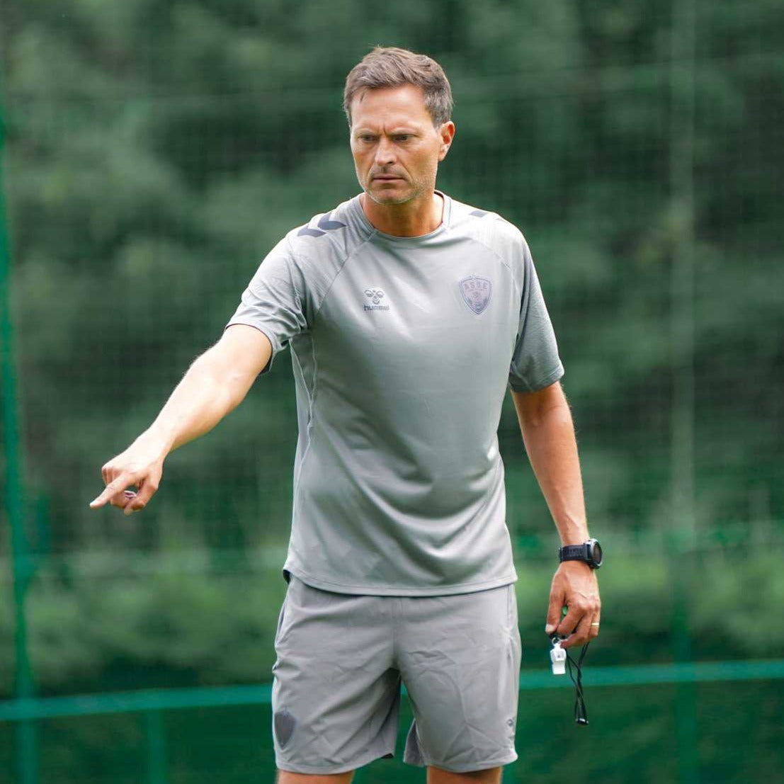 Maillot training gris ASSE 2024-2025