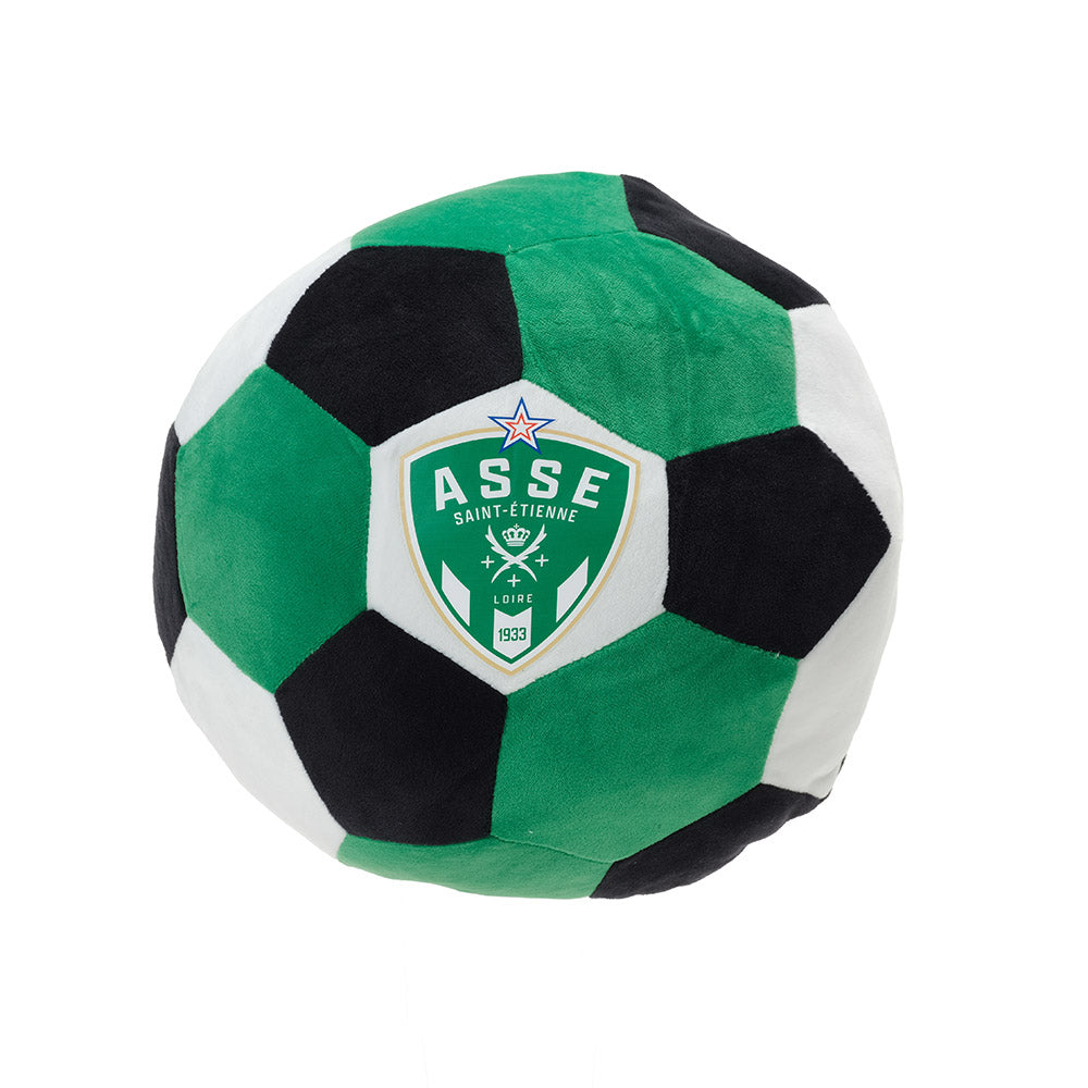 Ballon Peluche vert blanc et noir