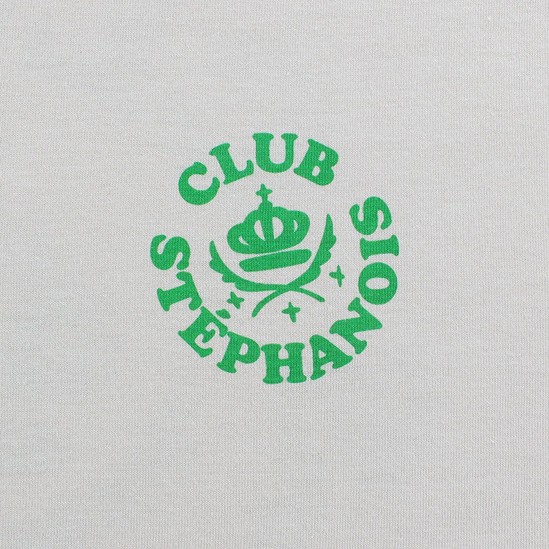 Sweat capuche Club Stéphanois beige