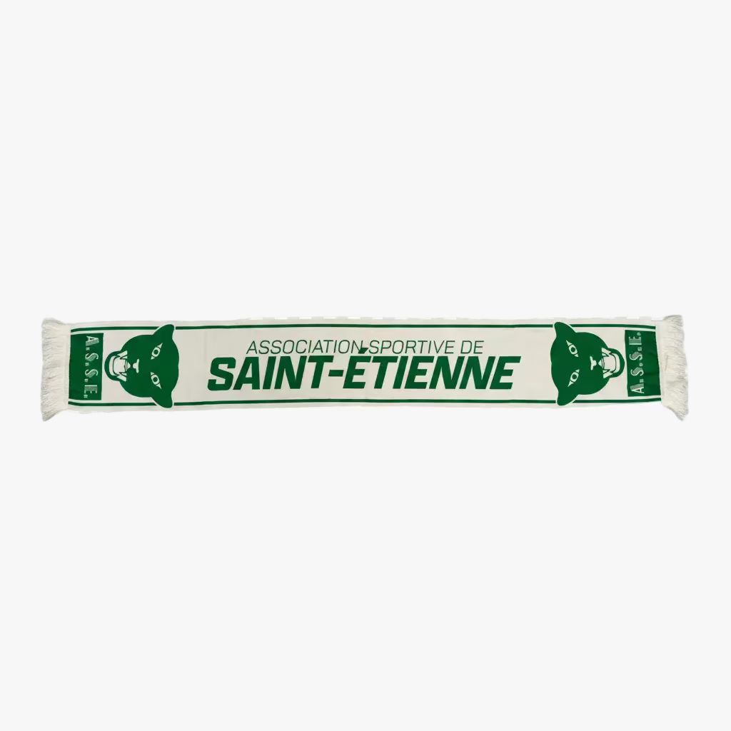 Écharpe vintage Blanche Panthère