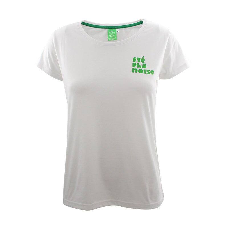 Tee-shirt STÉ-PHA-NOISE blanc