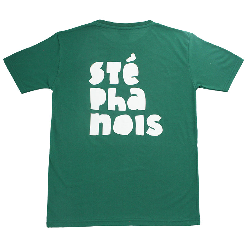 Tee-shirt STÉ-PHA-NOIS enfant vert