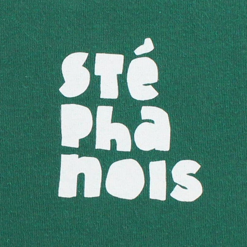 Tee-shirt STÉ-PHA-NOIS enfant vert