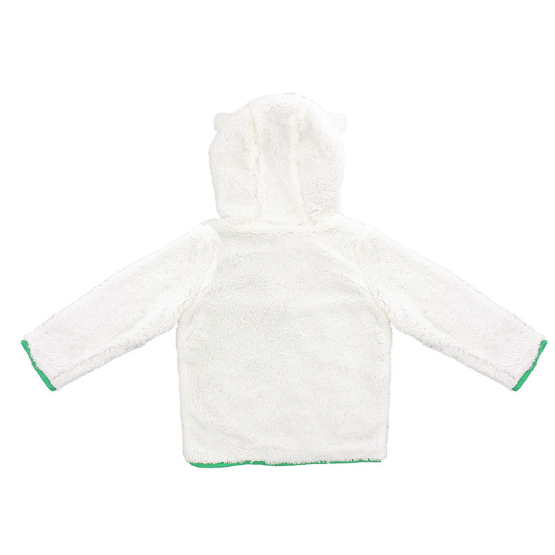 ASSE White Sherpa Baby Jacket