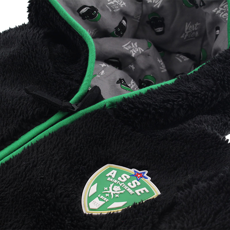 ASSE Black Sherpa Baby Jacket