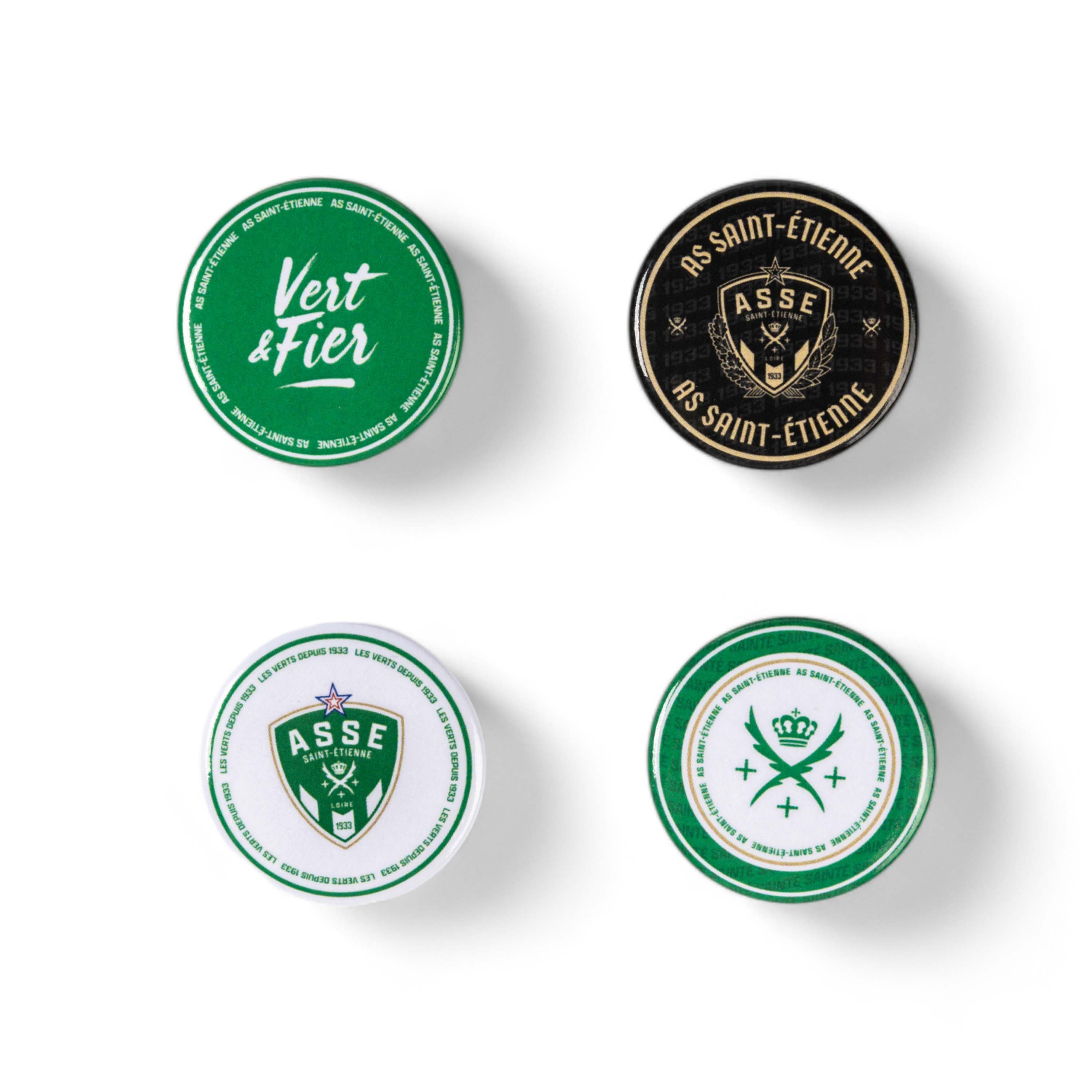 Set of 4 ASSE Badges