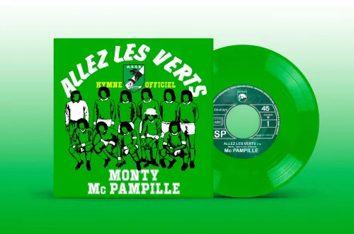 Vinyle Monty MC Pampille "Allez les Verts"